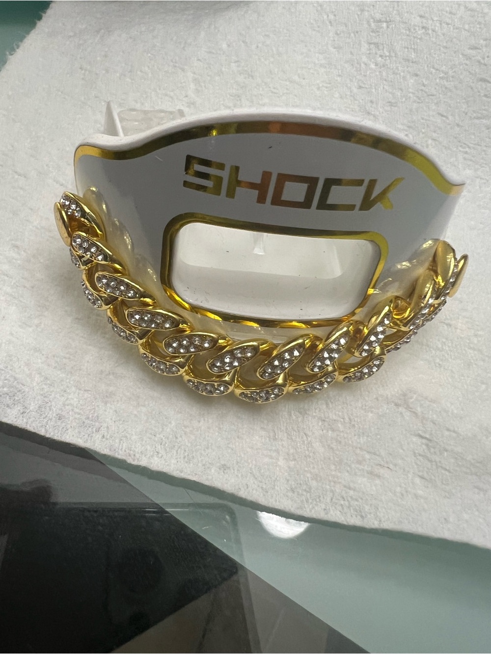 Shock Doctor Max Airflow 2.0 3D Bling Chain Lip Guard